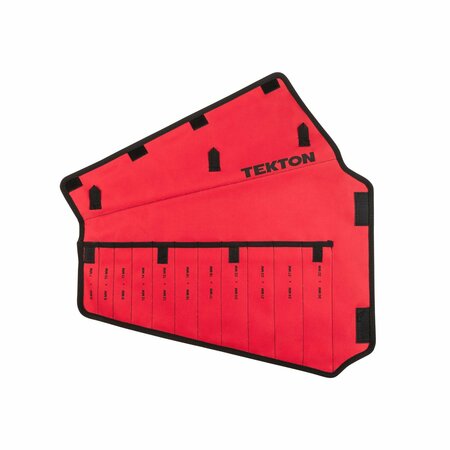 TEKTON 11-Tool Box End Wrench Pouch 6-32mm ORG27811